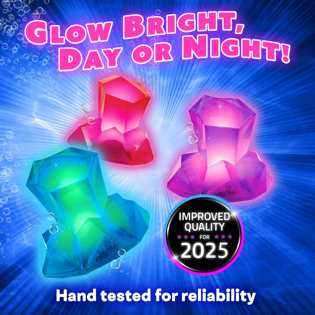 DIVE DIAMONDS – DIVING AND LIGHT UP POOL TOYS: AGES 5-8+