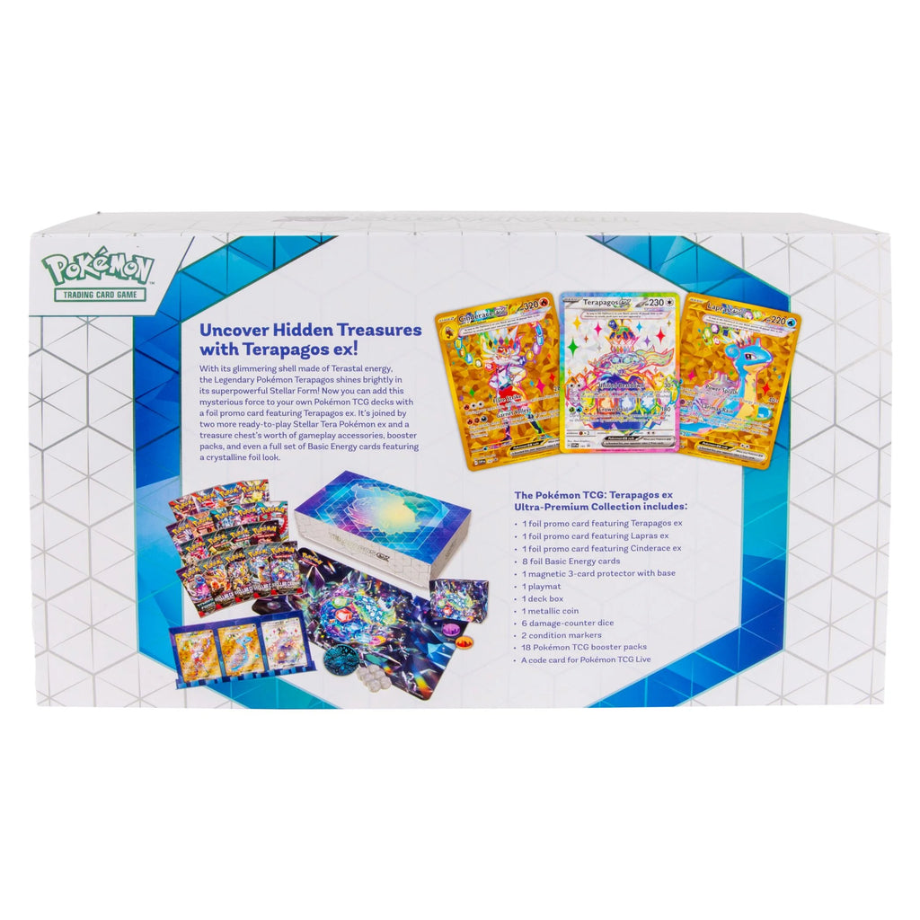 Pokémon Terapagos EX Ultra Premium Collection - Ultimate Collector's Set!