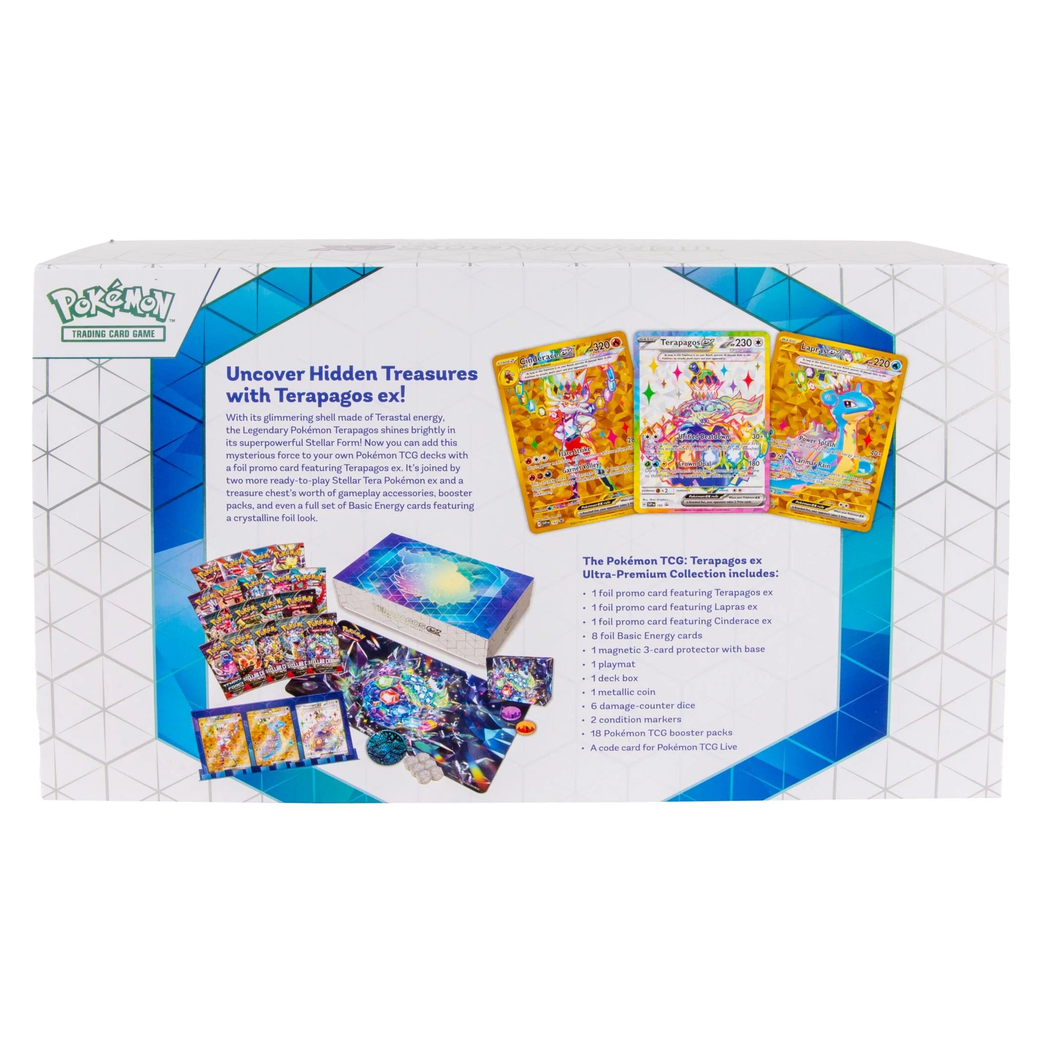 Pokémon Terapagos EX Ultra Premium Collection - Ultimate Collector's Set!