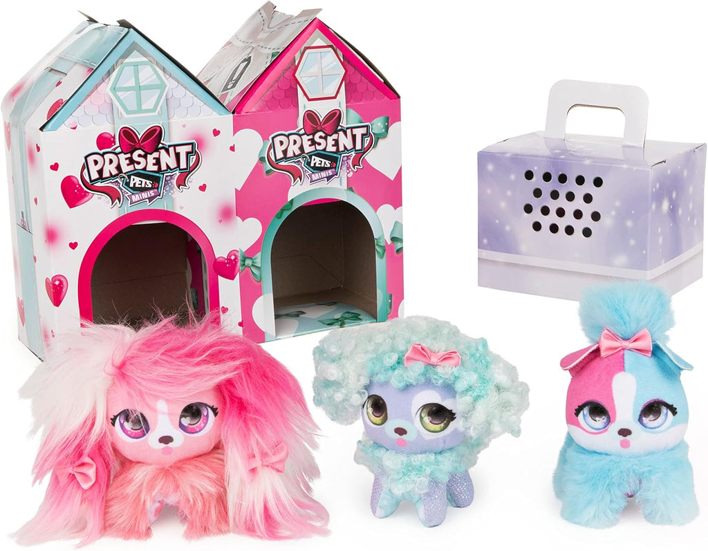 FLUFFY BFFs 3-PACK OF PLUSH TOYS: AGES 5+