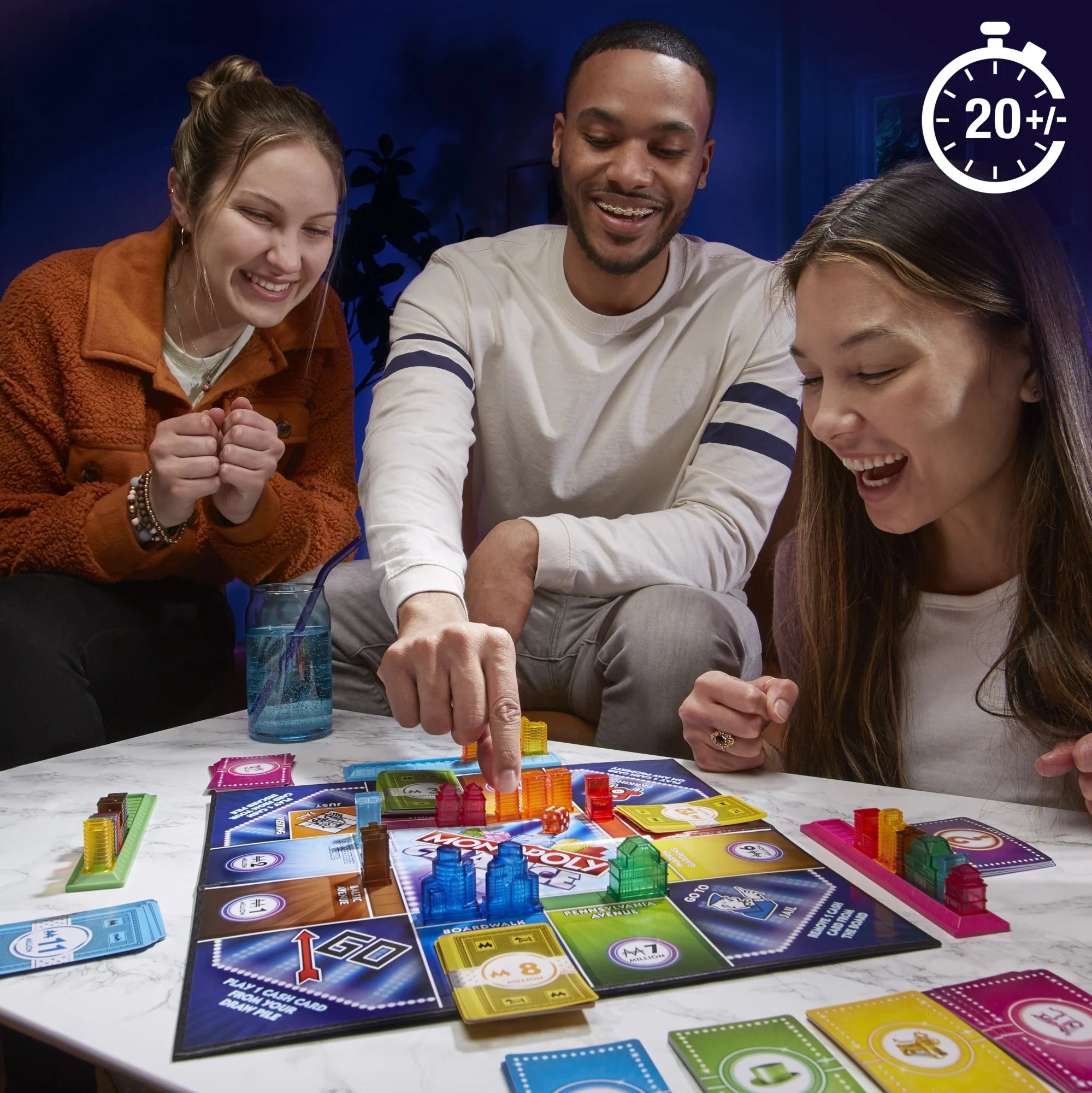 Fast-Paced  Chance Board Game - Play in Just 20 Minutes, Perfect for Ages 8+!