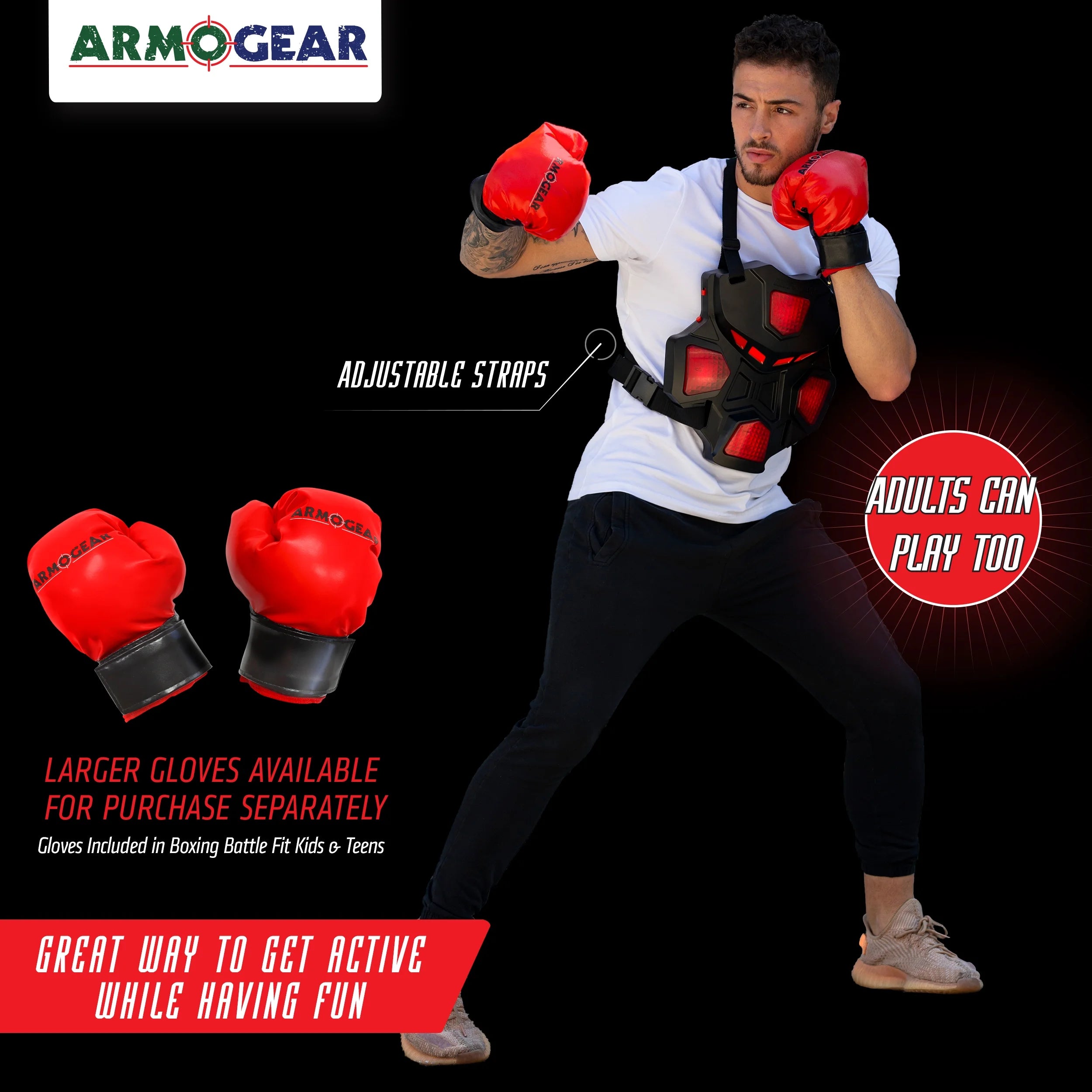Ultimate  Electronic Boxing Game – Fun Interactive Toy for Kids & Adults with 3 Exciting Game Modes!