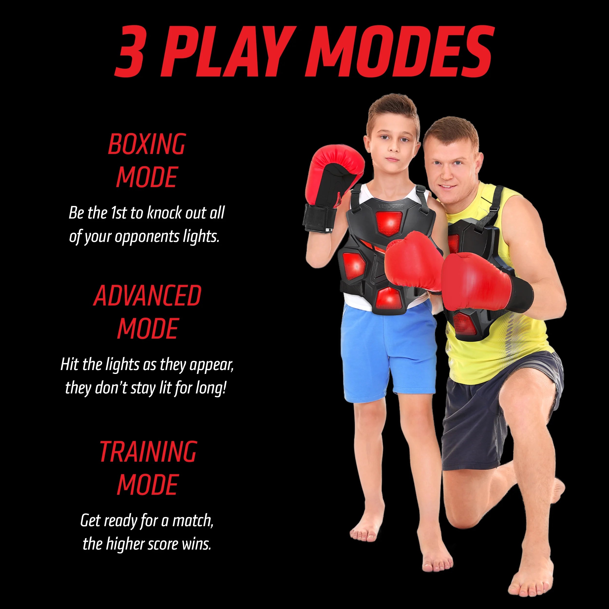 Ultimate  Electronic Boxing Game – Fun Interactive Toy for Kids & Adults with 3 Exciting Game Modes!