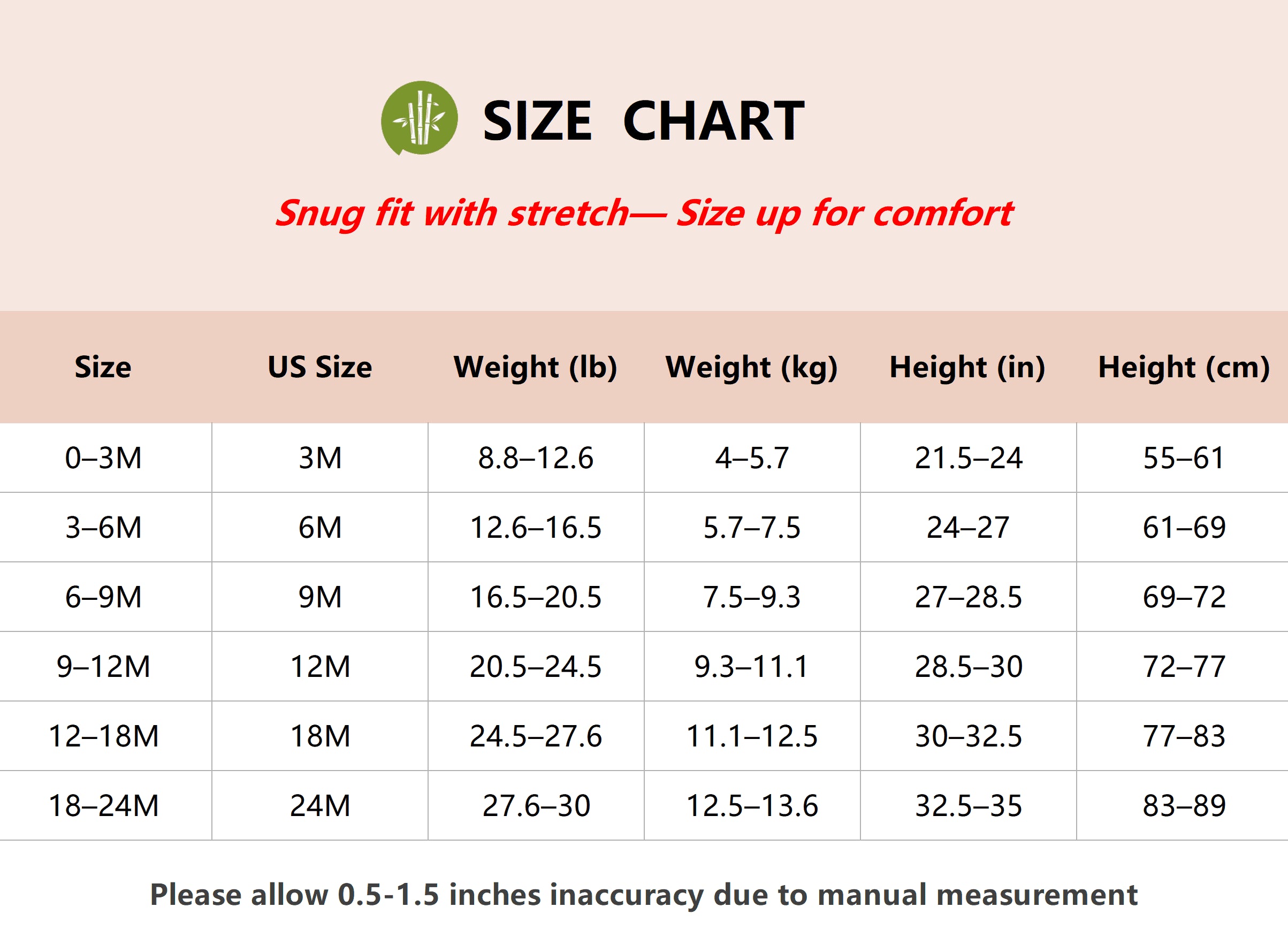 Baby Clothes Viscose from Bamboo Baby Pajamas Snug Fit Footless Zip Bodysuits Baby Sleep N Play Pajamas for Newborn Girl 2Pack,3-6 Months