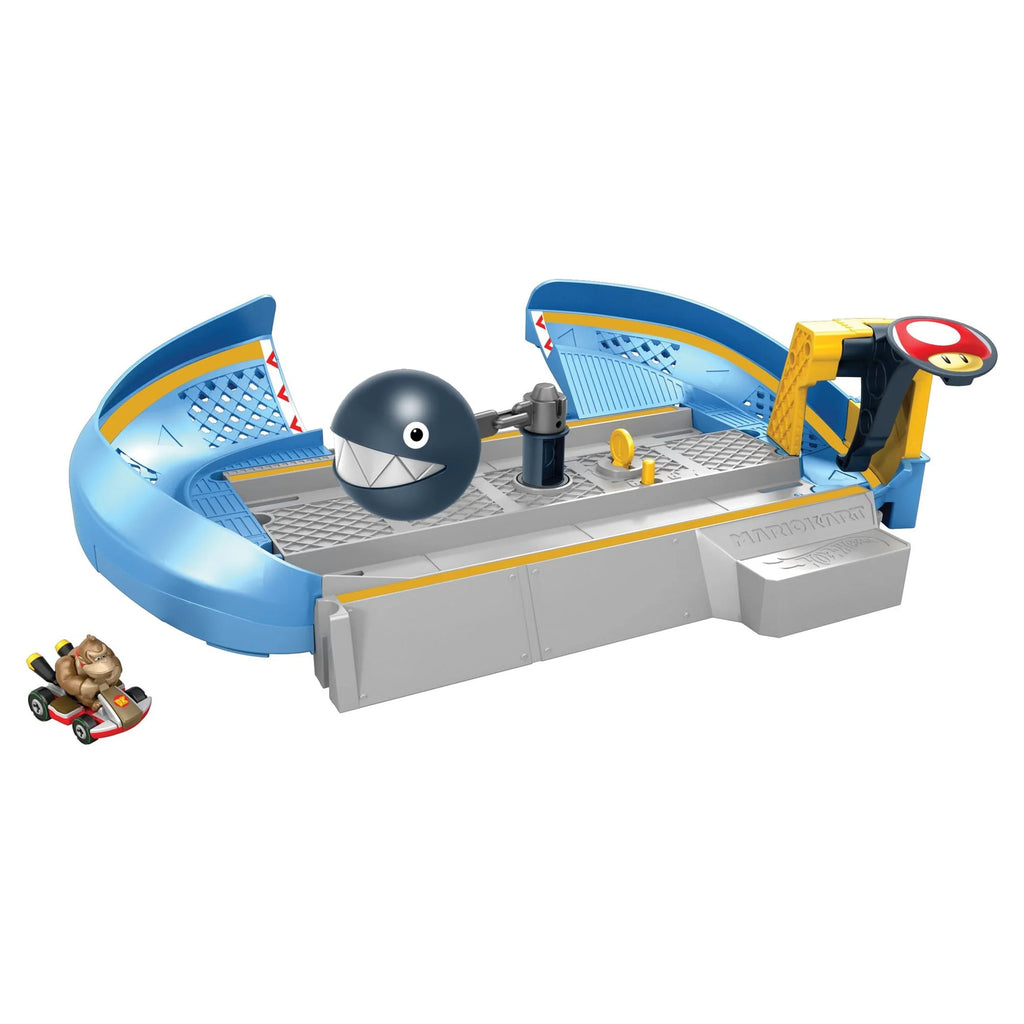Mario Kart Chain Chomp Track Set - Ultimate Racing Fun with Mario Kart Vehicles!