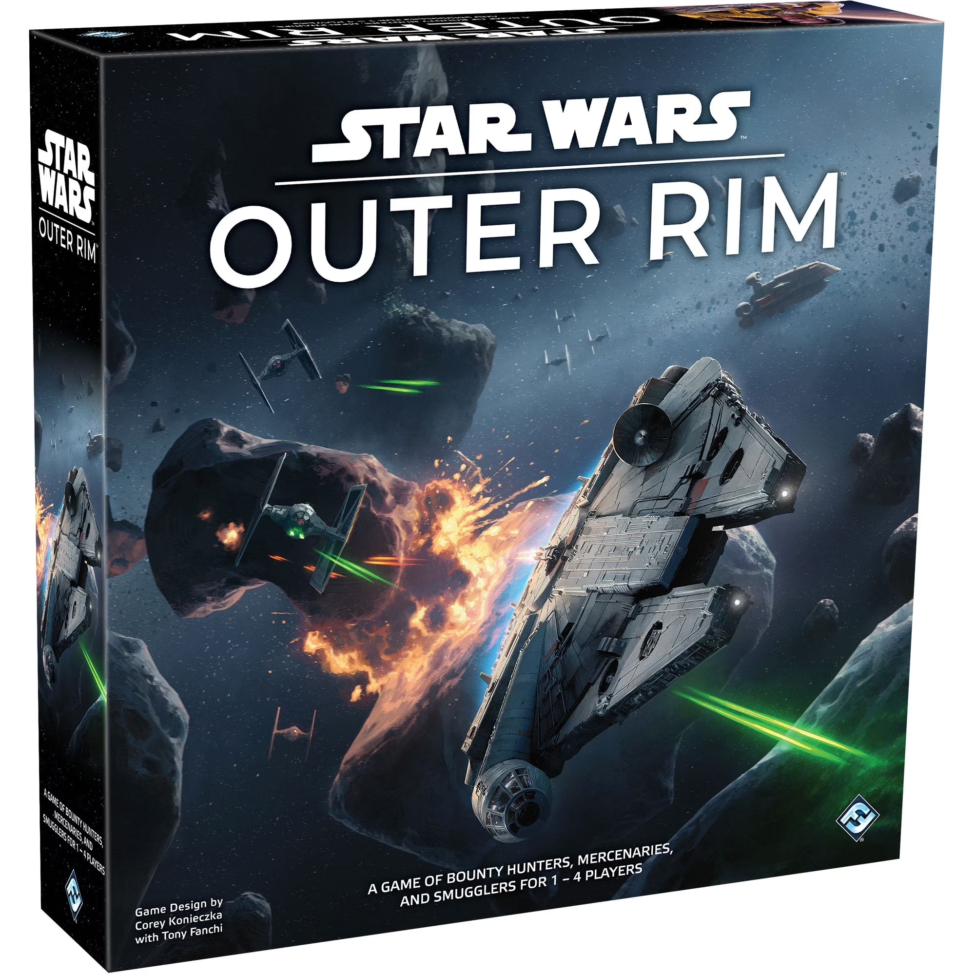Star Wars: Outer Rim - Epic Strategy Board Game for Ages 14+ by