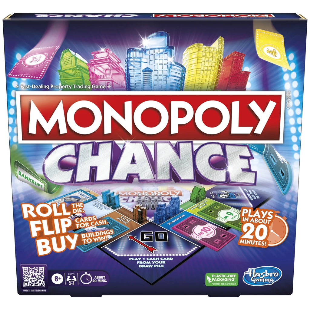 Fast-Paced  Chance Board Game - Play in Just 20 Minutes, Perfect for Ages 8+!