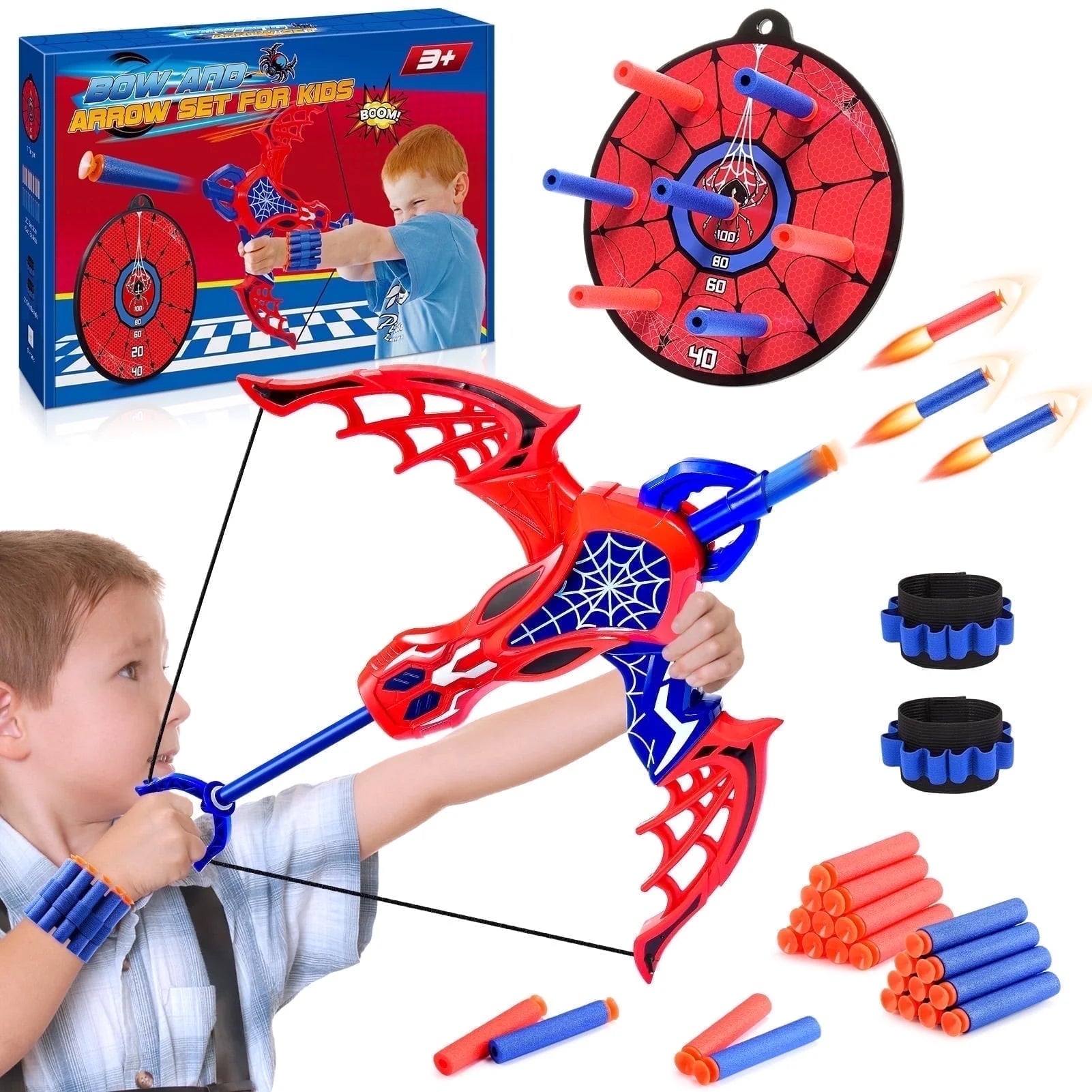 Ultimate Kids Bow and Arrow Set - Fun Outdoor Archery Toys for Boys and Girls Ages 3-12, Perfect Gift for Young Adventurers!