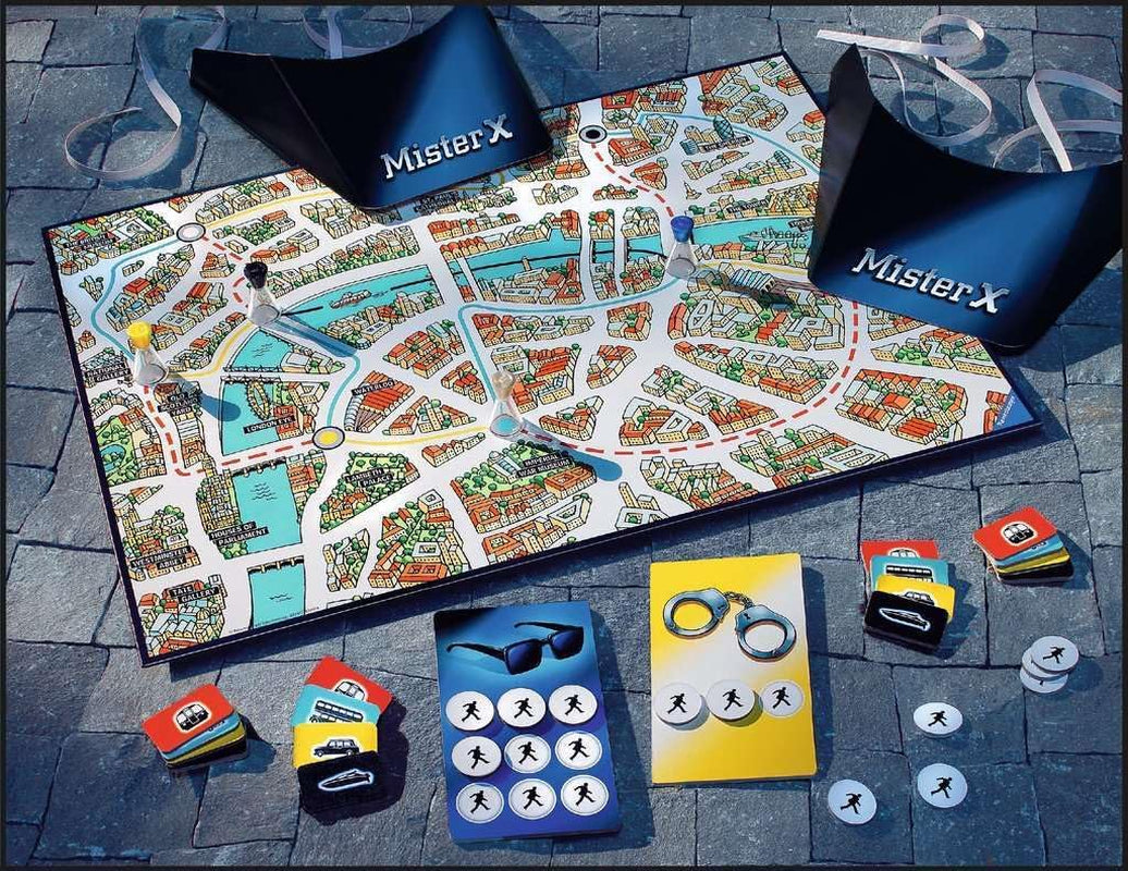Scotland Yard Junior: A Cooperative Mystery Solving Board Game for Ages 6 and Up