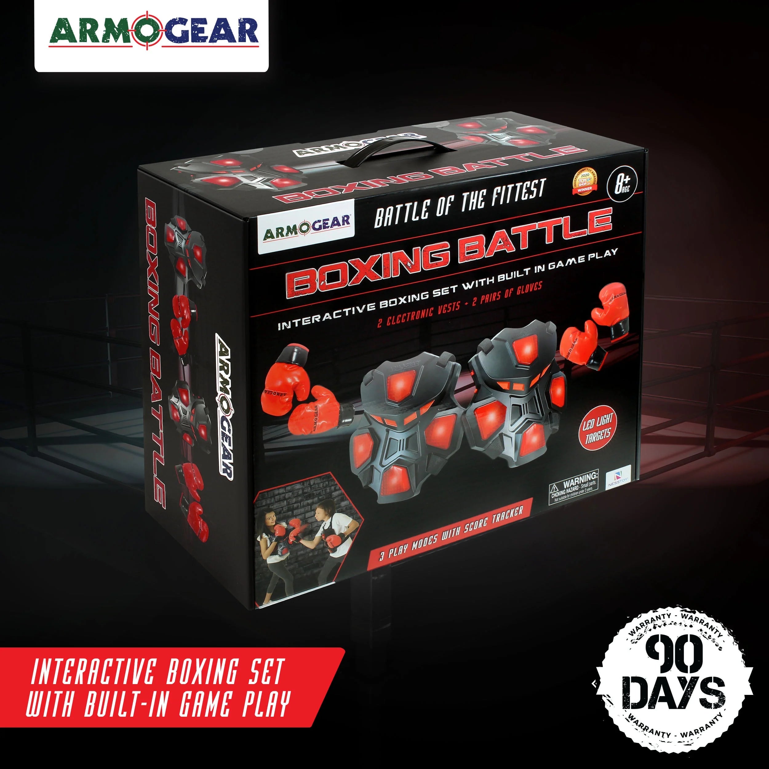 Ultimate  Electronic Boxing Game – Fun Interactive Toy for Kids & Adults with 3 Exciting Game Modes!