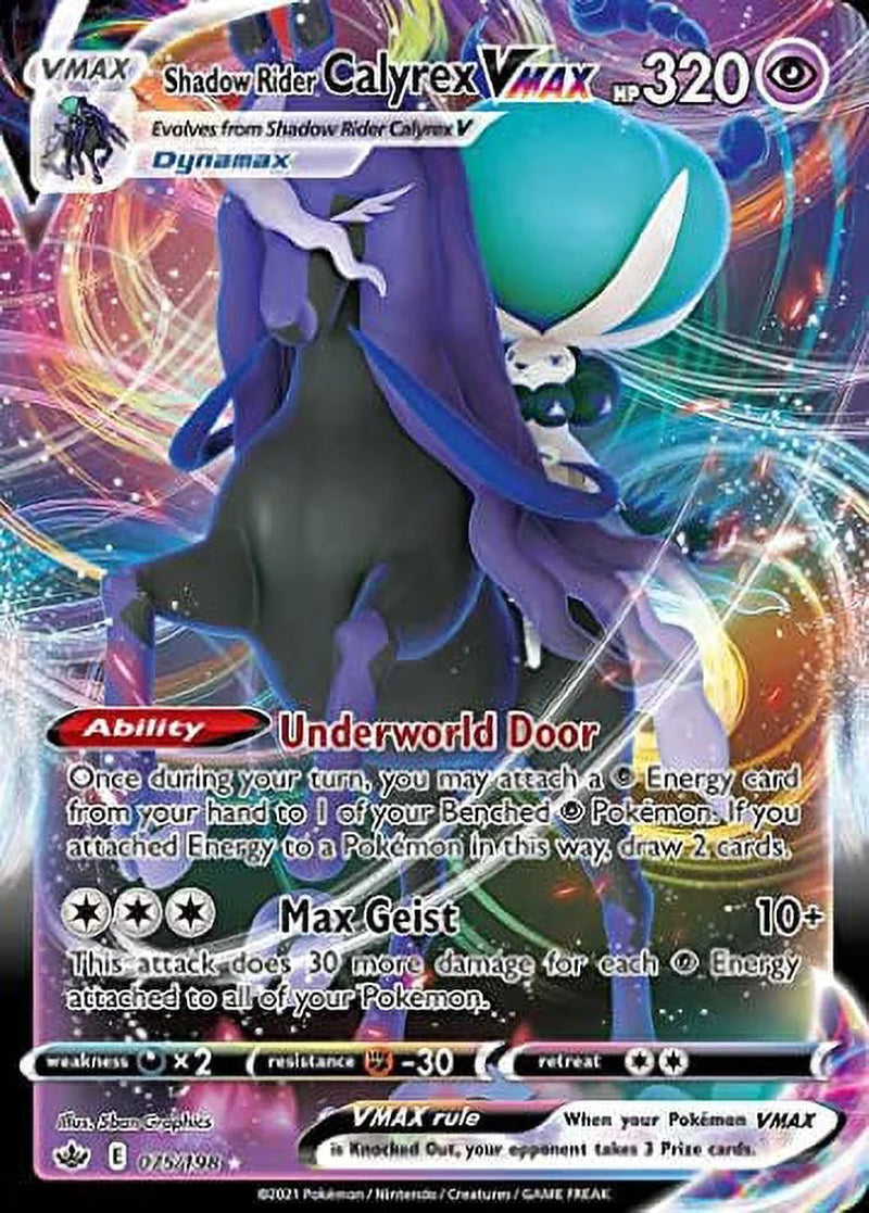 Shadow Rider Calyrex VMAX League Battle Deck - Ultimate Pokémon Card Collection in Multicolor!