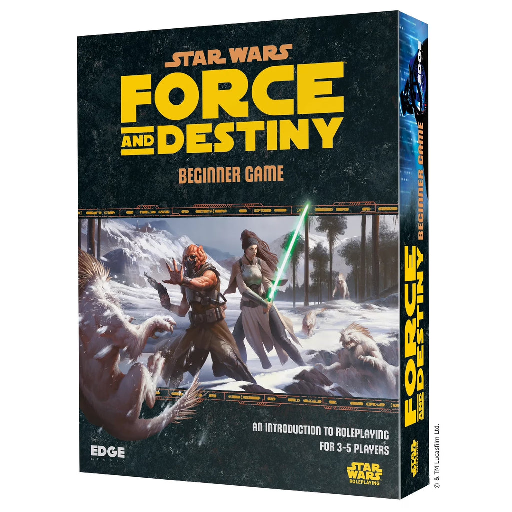 Star Wars: Force and Destiny Beginner Game - Epic Role-Playing Adventure for Ages 10+ by