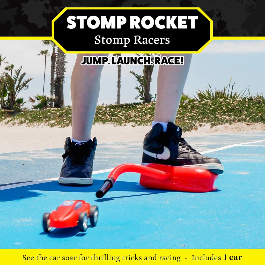Stomp Racers Air-Powered Race Cars - Exciting Outdoor Toy Car Launcher for Kids - Perfect Gift for Boys, Girls & Toddlers!