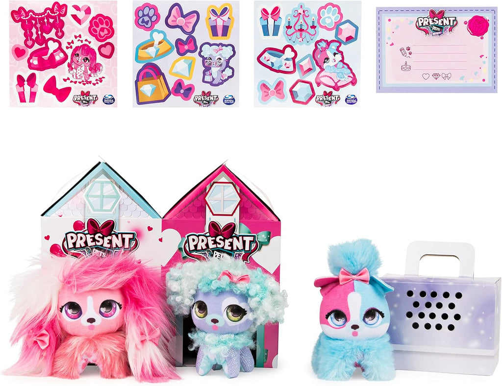 FLUFFY BFFs 3-PACK OF PLUSH TOYS: AGES 5+