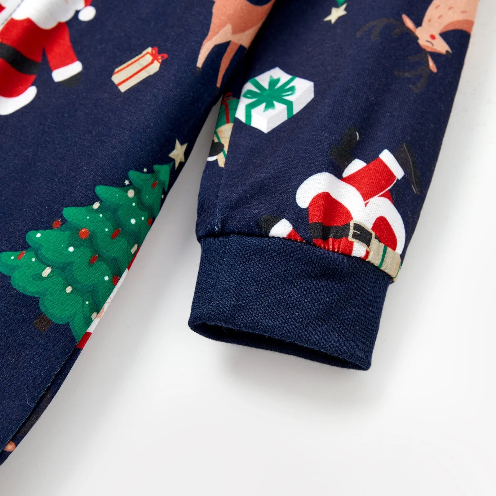 Baby Christmas Pajamas One Piece Romper Baby Christmas Gifts with Socks Family Matching Pajamas Holiday Pjs Baby Girl Clothes Newborn Boy Clothes 12-18 Months