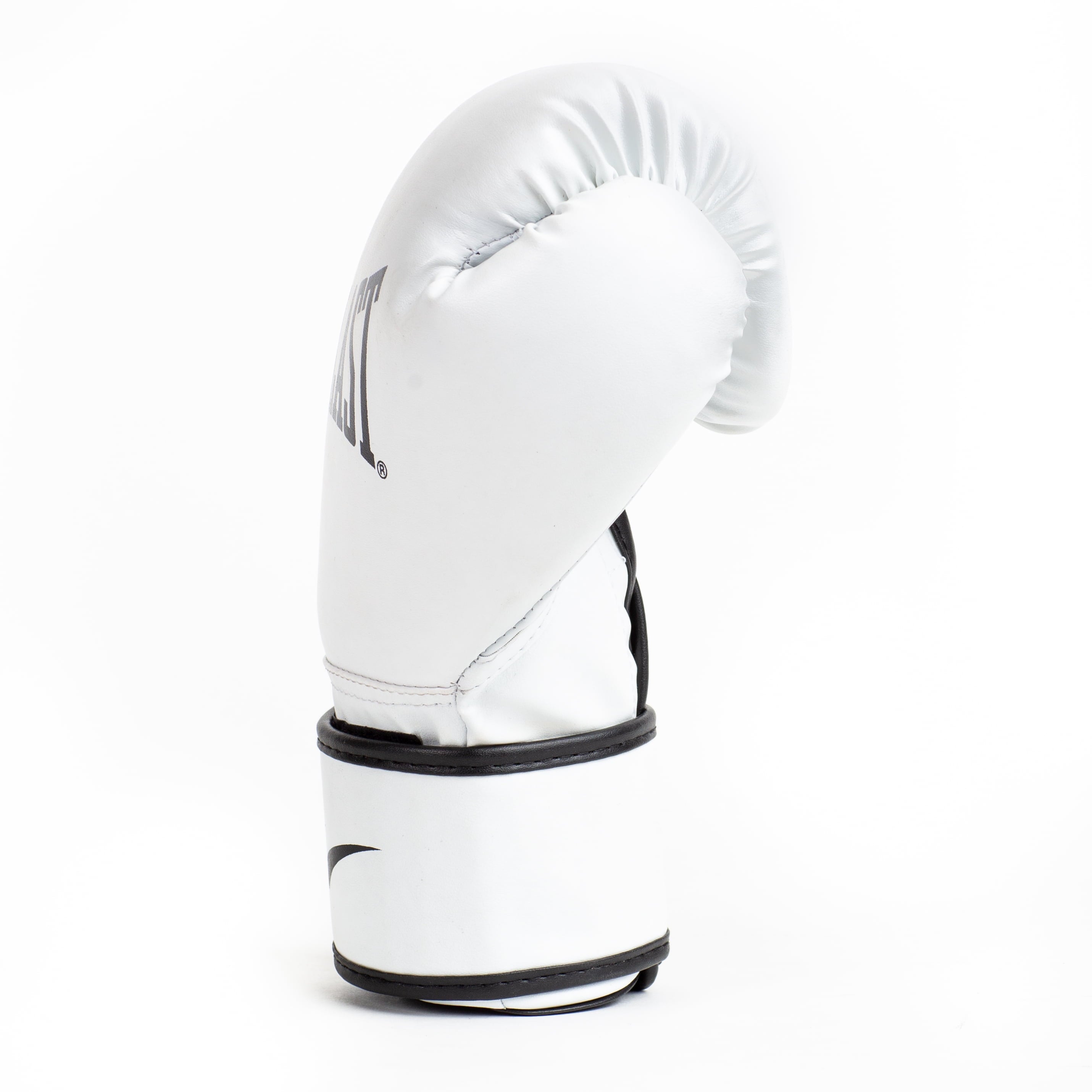 White Synthetic Leather Core Training Gloves - Perfect Fit S/M for Boxing Excellence
