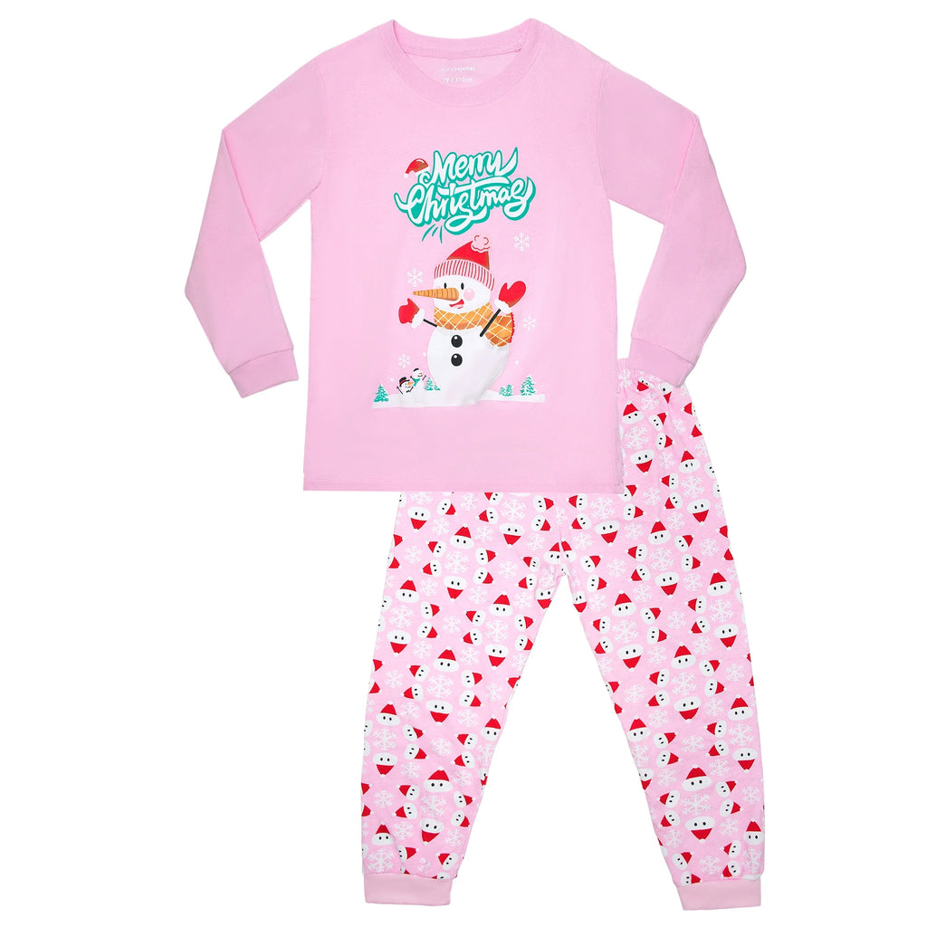 Boys Dinosaur Christmas Pajamas Toddler Kids Sleepwear Boys Girls Santa Claus Pajamas Winter Nightwear 2-12 Years