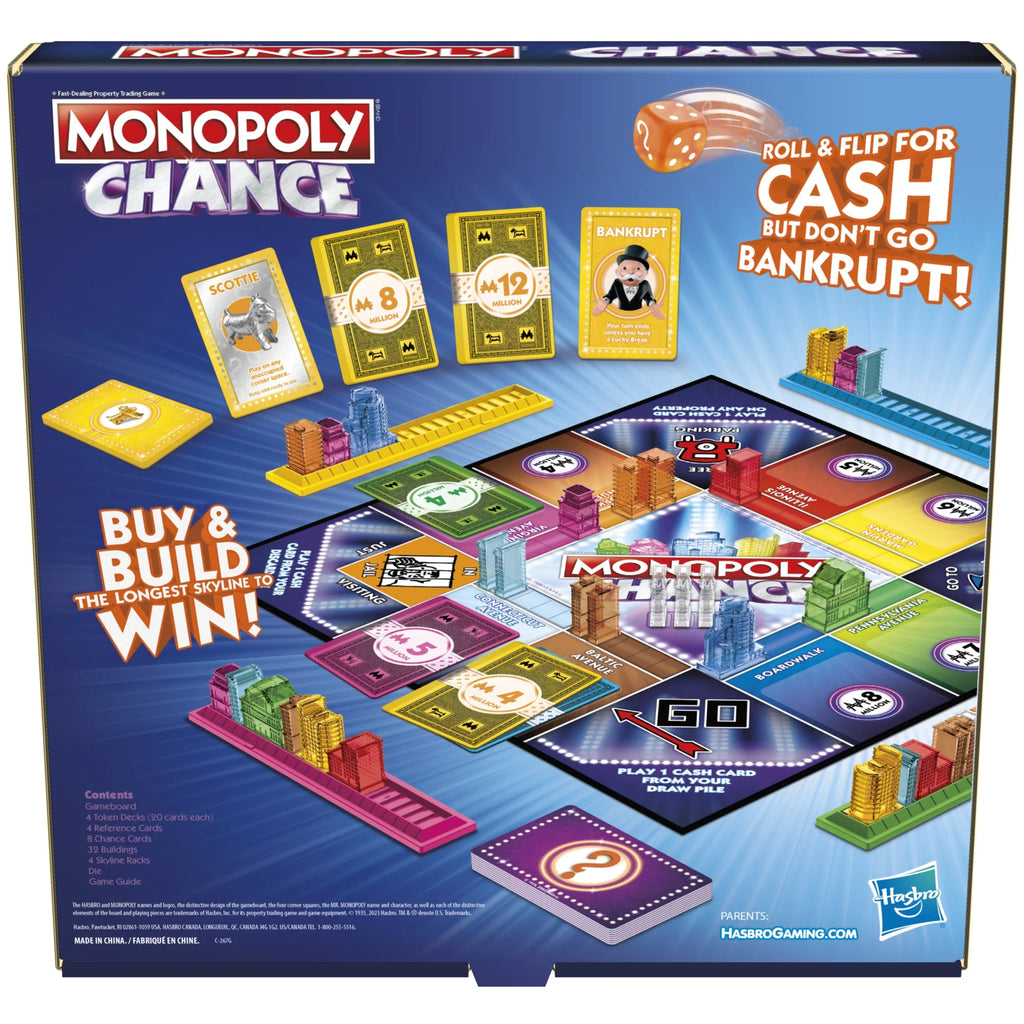 Fast-Paced  Chance Board Game - Play in Just 20 Minutes, Perfect for Ages 8+!