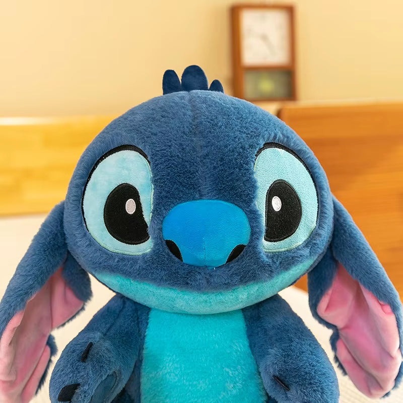 32Cm Kawaii Lilo Stitch Soft Plush Toy Doll Blue Color Stuffed Figure Plushie Children Gifts