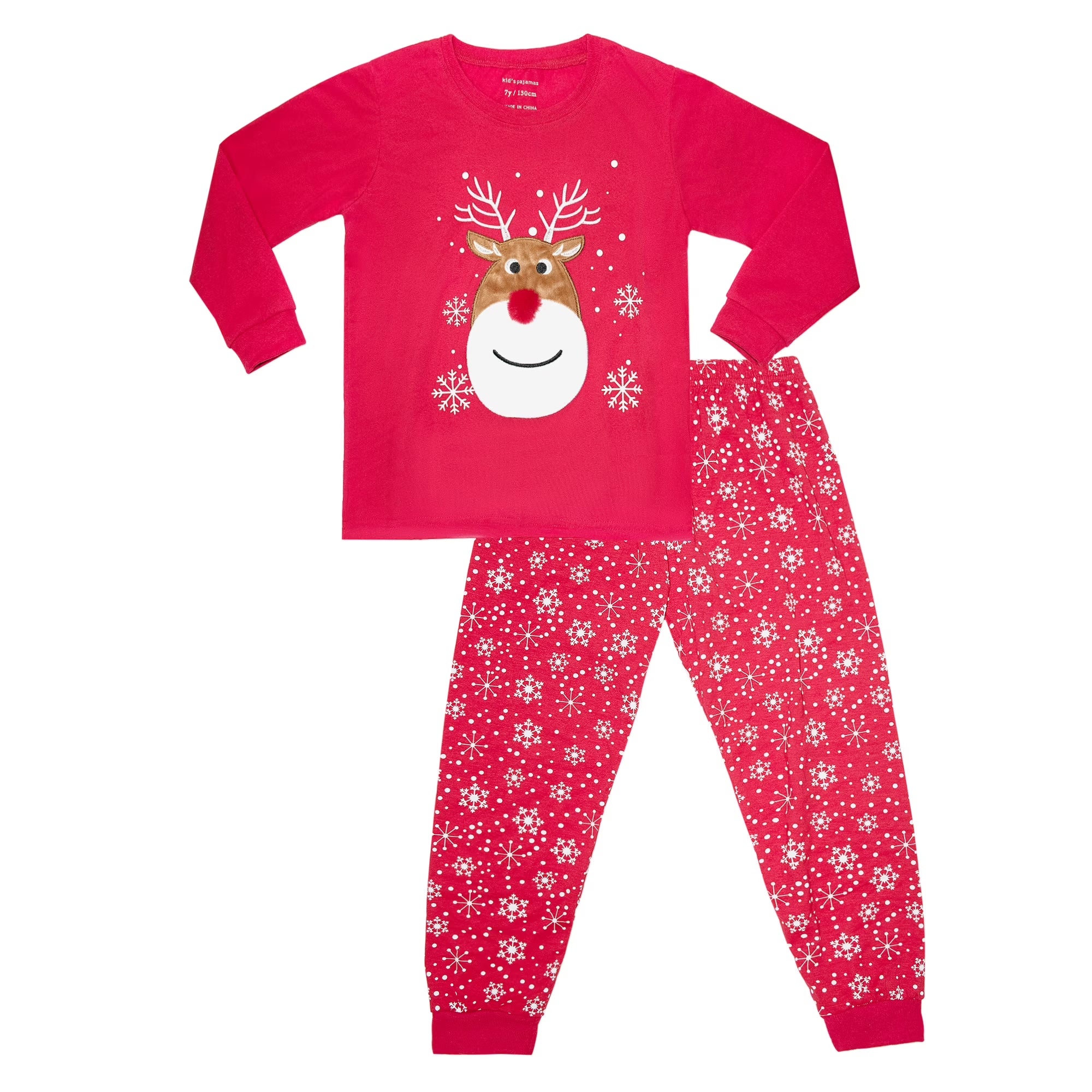 Boys Dinosaur Christmas Pajamas Toddler Kids Sleepwear Boys Girls Santa Claus Pajamas Winter Nightwear 2-12 Years