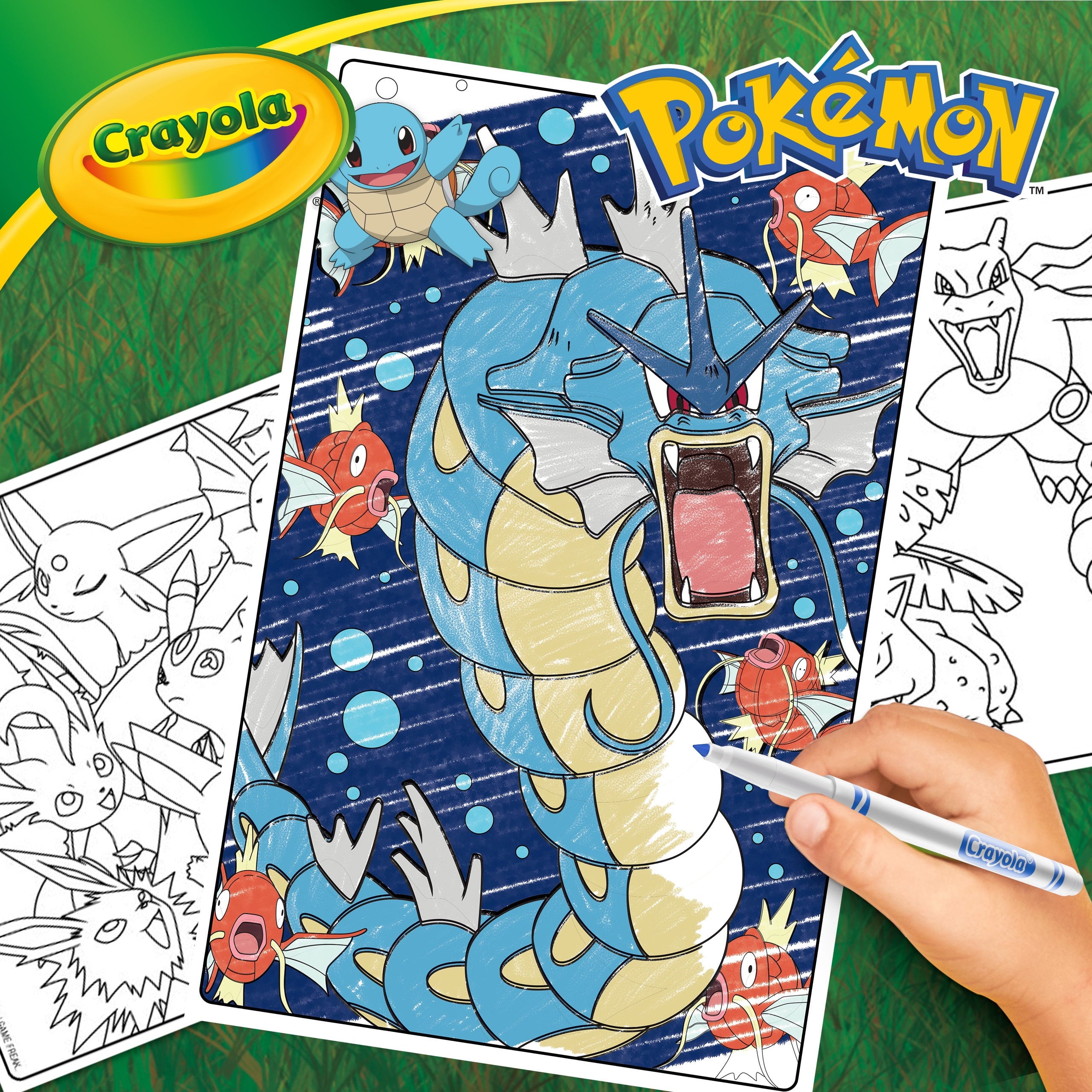 Pokémon Charmander Coloring Art Case - 50 Piece Set for Creative Kids! Perfect Gift Idea!
