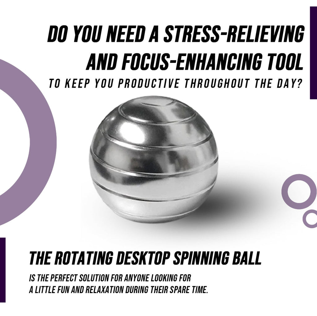 ROTATING DESKTOP SPINNING BALL